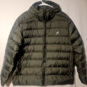Adidas ITAVIC 3-STRIPES 2.0 WINTER JACKET Men’s XL Legend Earth